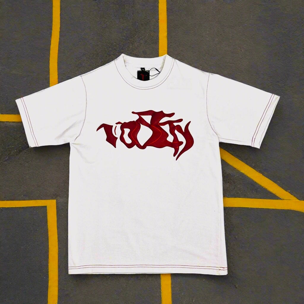 Vodity White Puff Tee